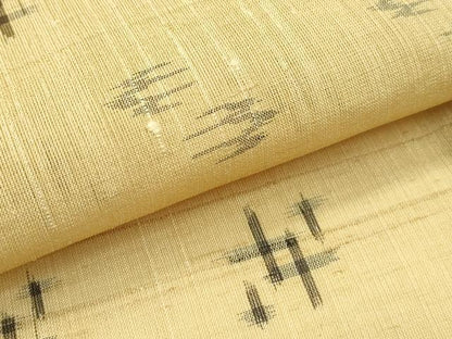 平和屋本店■極上　夏物　夏上布　絹芭蕉　証紙付き　逸品　未使用　CZAA2061s5