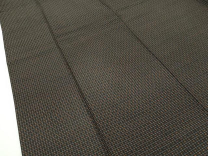 平和屋本店●極上 国指定重要無形文化財 本場久米島紬 手織 そごう扱い 逸品 CZAA2070s5