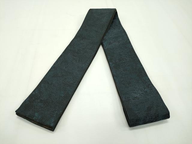 平和屋本店●極上　男性　両面　角帯　間道　霞文　逸品　CZAA2098s5