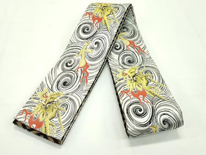 平和屋本店■極上　男性　両面　角帯　龍　金糸　逸品　CZAA2100s5