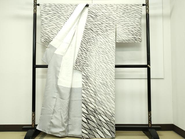 平和屋本店■極上　十日町　名門　滝泰謹製　訪問着　絞り　流水吉祥文　逸品　未使用　CZAA2106s5
