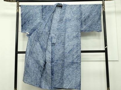 平和屋本店■極上　男性　夏物　浴衣　有松鳴海絞り　綿　逸品　CZAA2114s5