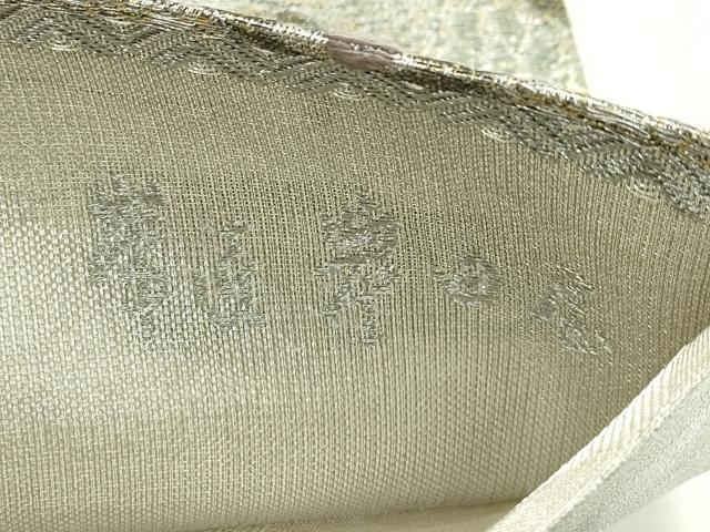 平和屋本店●極上 創業280年 誉田屋源兵衛 六通柄袋帯 唐織 瑞鳳本金 菱取菊花文 金銀糸 逸品 CZAA2160s5