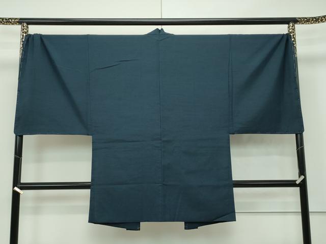 平和屋本店■極上　男性　キングサイズ　紬　アンサンブル　褐返色　逸品　未使用　CZAA2166s5