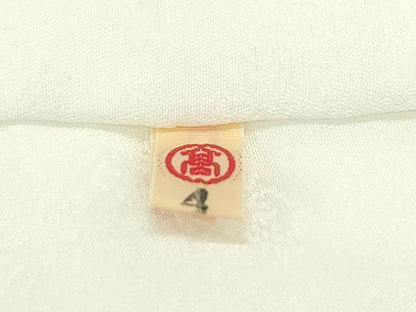 平和屋本店■極上　創業460年・千總　長襦袢　無双仕立て　菱地紋　高島屋扱い　反端付き　逸品　未使用　CZAA2170s5