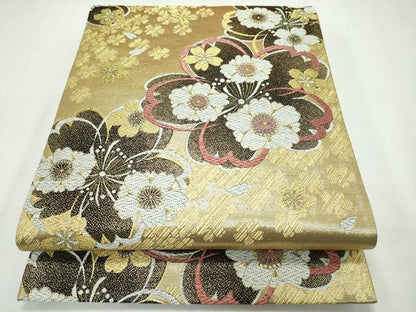 平和屋本店●極上 振袖・袋帯セット 総絞り 駒刺繍 束ね熨斗牡丹文 黒地 逸品 CZAA2181s5