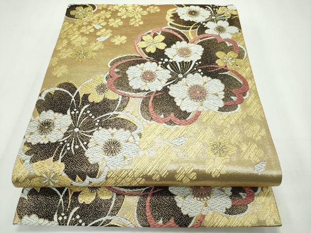 平和屋本店●極上 振袖・袋帯セット 総絞り 駒刺繍 束ね熨斗牡丹文 黒地 逸品 CZAA2181s5