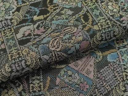 平和屋本店■極上　都喜ヱ門　本場大島紬　９マルキ　古典絵巻　藤絹織物謹製　証紙付き　逸品　CZAA2201s5