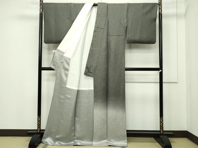 平和屋本店●最高級 久保田一竹 幻の辻が花 色留訪問着 暈し染め 金通し地 反端付き 逸品 CZAA2203s5