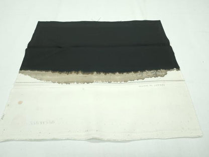 平和屋本店●極上 銀座 越後屋 訪問着 刺繍 雪輪草花文 黒地 金彩 伊と幸 反端・たとう紙付き 逸品 CZAA2213s5
