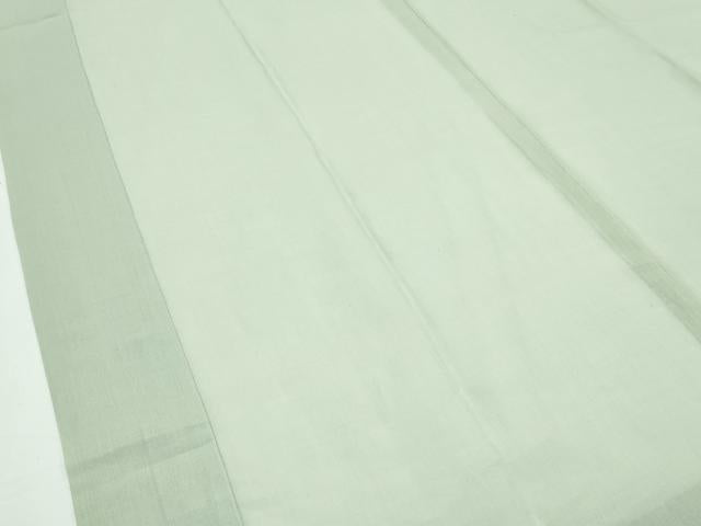 平和屋本店＊希少 男性 夏物 本場夏結城・長襦袢セット キングサイズ 野村半平作 証紙・たとう紙付き 逸品 未使用 CZAA2231s5