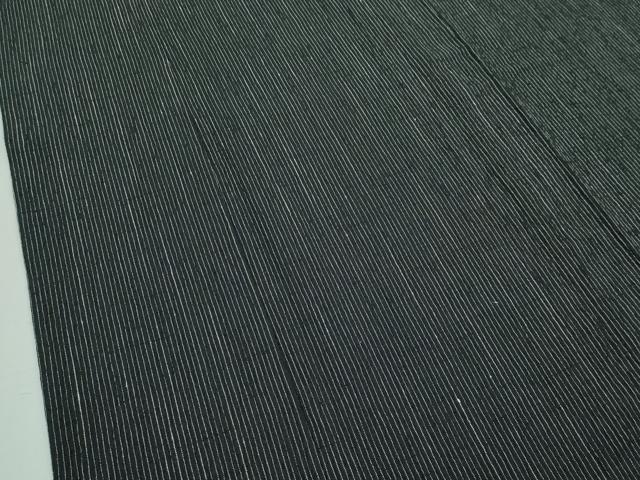 平和屋本店▽極上 男性 結城紬 もめんちぢみ 単衣 結城屋謹製 証紙付き 逸品 CZAA2245s5