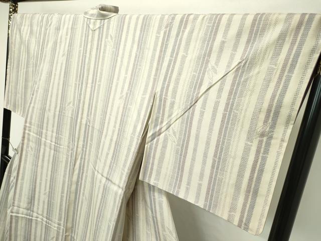 平和屋本店●極上 結城紬 奥順謹製 はたおり娘 100亀甲 平織り 竹並び やまと誂製 証紙付き 逸品 未使用 CZAA22475s