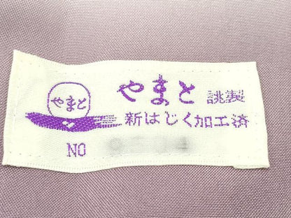 平和屋本店●極上 結城紬 奥順謹製 はたおり娘 100亀甲 平織り 竹並び やまと誂製 証紙付き 逸品 未使用 CZAA22475s