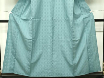 平和屋本店■希少　沖縄県最高級織物　夏物　首里花倉織　首里織　花織・絽織・紗織　青山みとも　錆浅葱色　逸品　CZAA2309s5