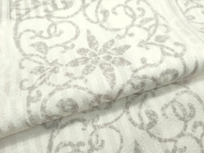 平和屋本店▽極上 小紋 単衣 花唐草間道 逸品 CZAA2387s5