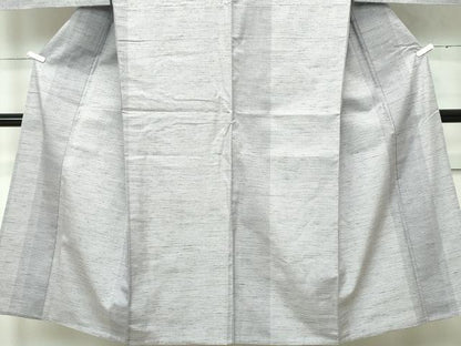 平和屋本店■極上　男性　紬　単衣　縞　逸品　CZAA2414s5