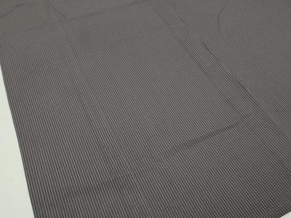 平和屋本店▽極上 男性 キングサイズ お召 単衣 縞 逸品 CZAA2420s5