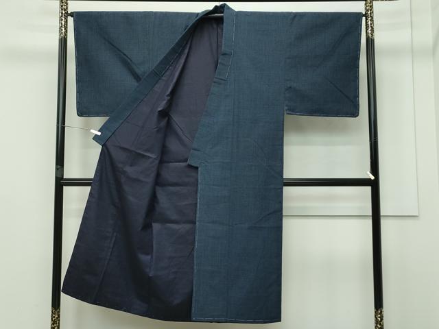 平和屋本店■極上　男性　綿薩摩　80亀甲　木綿　逸品　未使用　CZAA2460s5