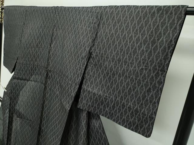 平和屋本店■極上　夏物　石川県指定無形文化財　能登上布　本麻手織上布　立涌文様　逸品　CZAA2469s5