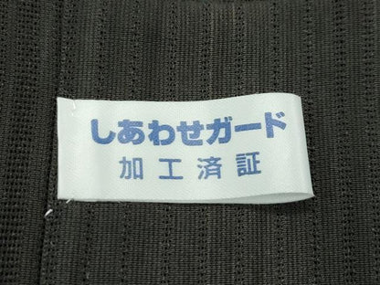 平和屋本店■極上　男性　長羽織　キングサイズ　スリーシーズン　春夏秋　塵除け　縞　逸品　CZAA2477s5
