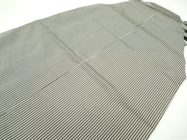 平和屋本店■極上　男性　馬乗り袴　縞　逸品　未使用　CZAA2478s5