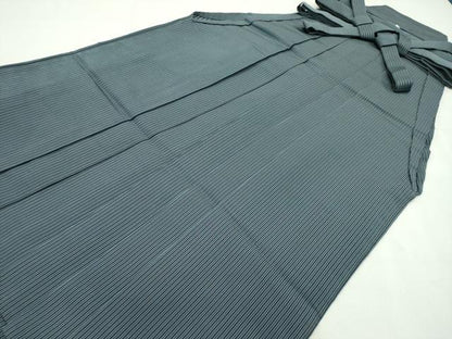 平和屋本店■希少　夏物　男性　馬乗り袴　鳥居良　茶喜仙台平　茶喜謹製　縞　逸品　未使用　CZAA2479s5