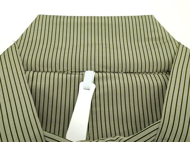 平和屋本店●極上 男性 馬乗り袴 縞 逸品 未使用 CZAA2480s5