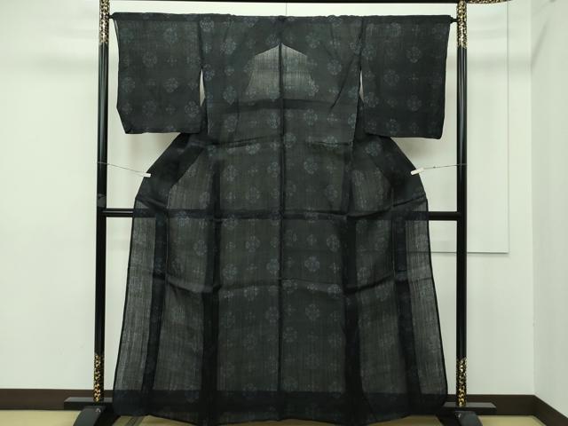 平和屋本店＊極上　夏物　重要無形文化財　本場宮古上布　苧麻　逸品　CZAA5591s6