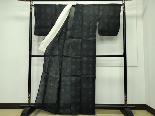 平和屋本店＊極上　夏物　重要無形文化財　本場宮古上布　苧麻　逸品　CZAA5591s6