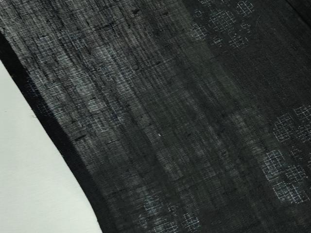平和屋本店＊極上　夏物　重要無形文化財　本場宮古上布　苧麻　逸品　CZAA5591s6