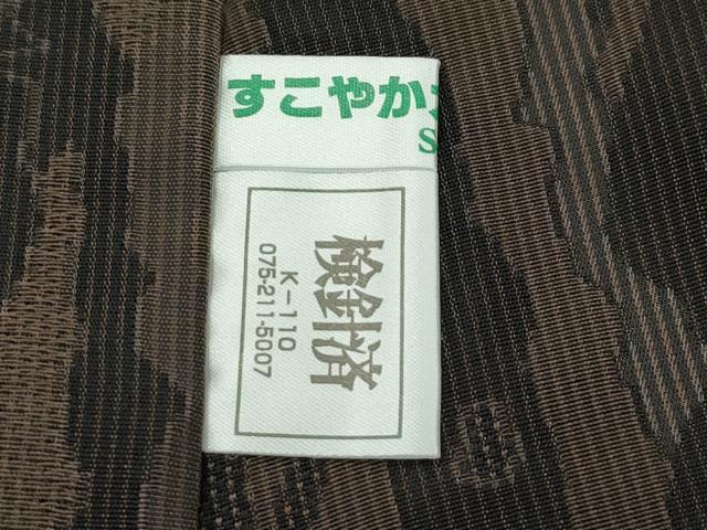 平和屋本店■極上　夏物　男性　キングサイズ　お召　紗　抽象文　逸品　未使用　CZAA2502s5