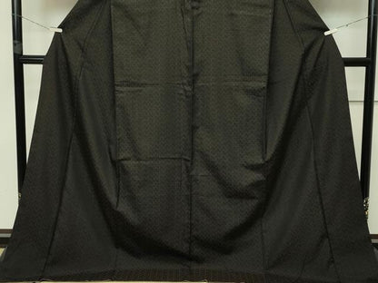 平和屋本店■極上　お召　希少柄　イルカ　逸品　CZAA2510s5