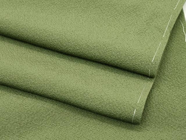 平和屋本店■極上　男性　色紋付　黄海松茶色　逸品　未使用　CZAA2536s5