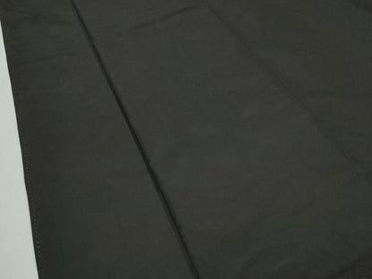 平和屋本店●極上 本場縞大島紬 色無地 黒地 川野織物 証紙付き 逸品 未使用 CZAA2546s5
