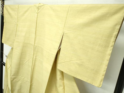 平和屋本店■極上　紅花紬　米沢　霞文　逸品　未使用　CZAA2598s5