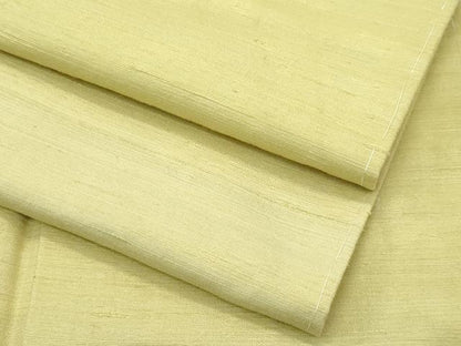 平和屋本店■極上　紅花紬　米沢　霞文　逸品　未使用　CZAA2598s5