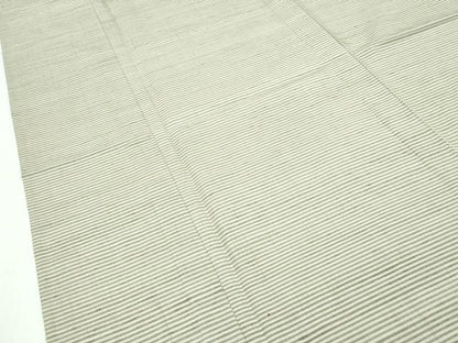 平和屋本店▽極上 紬 単衣 横段文 やまと誂製 逸品 未使用 CZAA2605s5