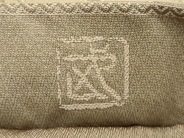 平和屋本店●最高級　人間国宝　北村武資　煌彩錦　六通柄袋帯　花菱文　金糸　逸品　CZAA2622s5