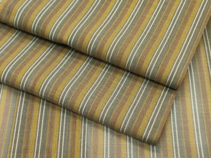 平和屋本店＊希少 夏物 本場黄八丈 夏黄八 紗紬 縞 逸品 CZAA2653s5
