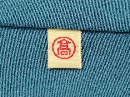 平和屋本店■極上　本加賀友禅作家　由水煌人　訪問着　エ霞草花文　御召茶色地　高島屋扱い　逸品　CZAA2657s5