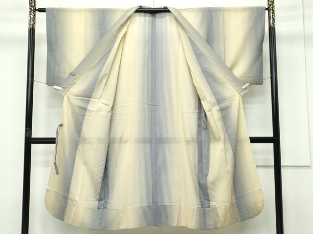 平和屋本店▽極上 道中着 スリーシーズン 春夏秋 塵除け ロング丈 紗 間道 逸品 CZAA2658s5