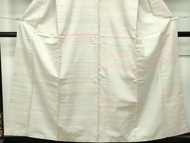 平和屋本店●極上 紅花紬 米沢 霞文 逸品 CZAA2782s5