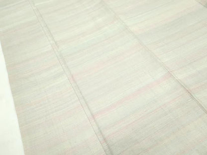平和屋本店●極上 紅花紬 米沢 霞文 逸品 CZAA2782s5