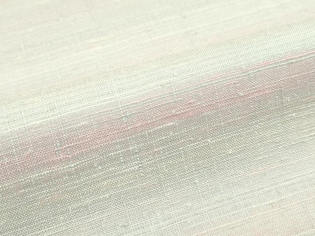 平和屋本店●極上 紅花紬 米沢 霞文 逸品 CZAA2782s5