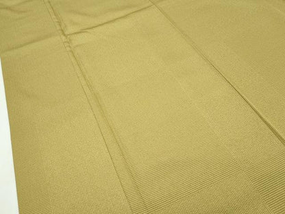 平和屋本店●極上 青山みとも お召 市松文様 梅幸茶色地 逸品 CZAA2783s5