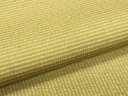 平和屋本店●極上 青山みとも お召 市松文様 梅幸茶色地 逸品 CZAA2783s5