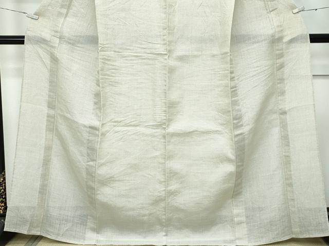 平和屋本店■希少　夏物　古代越後上布　小河正義作　蚊絣　証紙付き　本麻　逸品　CZAA2841s5