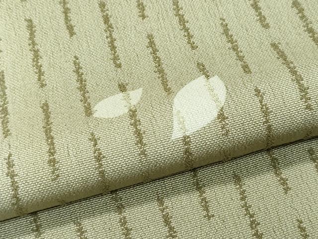 平和屋着物▽極上 小紋 お召地 単衣 舞花弁 逸品 CZAA2847s5