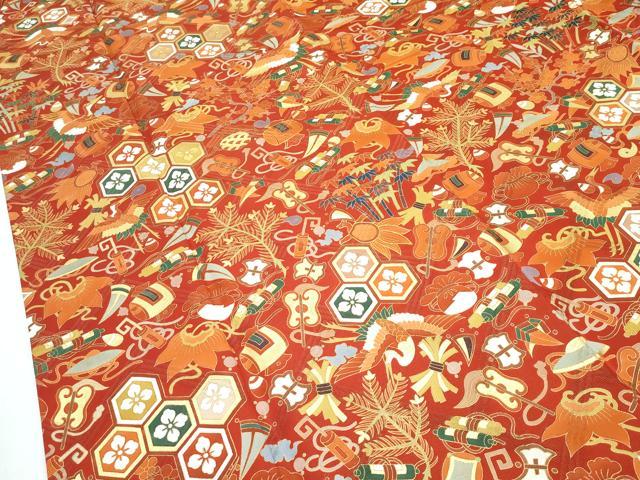 平和屋本店■極上　振袖　駒刺繍　宝尽くし　金彩　逸品　CZAA2853s5